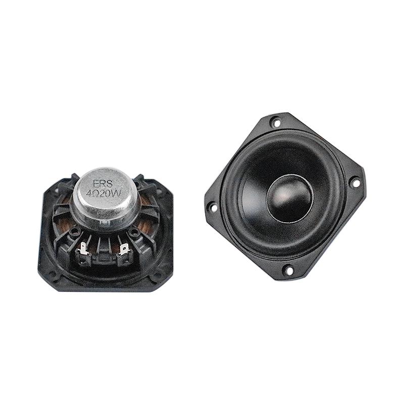 Đan Mạch Loa Toàn Dải 3 Inch Neodymium Nhôm Nón Thanh Nhạc Độc Loa 4oHM 20W 2 Chiếc