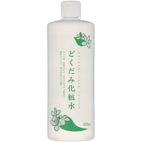 Nước Hoa Hồng Chiết Xuất Từ Lá Diếp Cá Chinoshio Natural Skin Lotion (Chai 500ml)