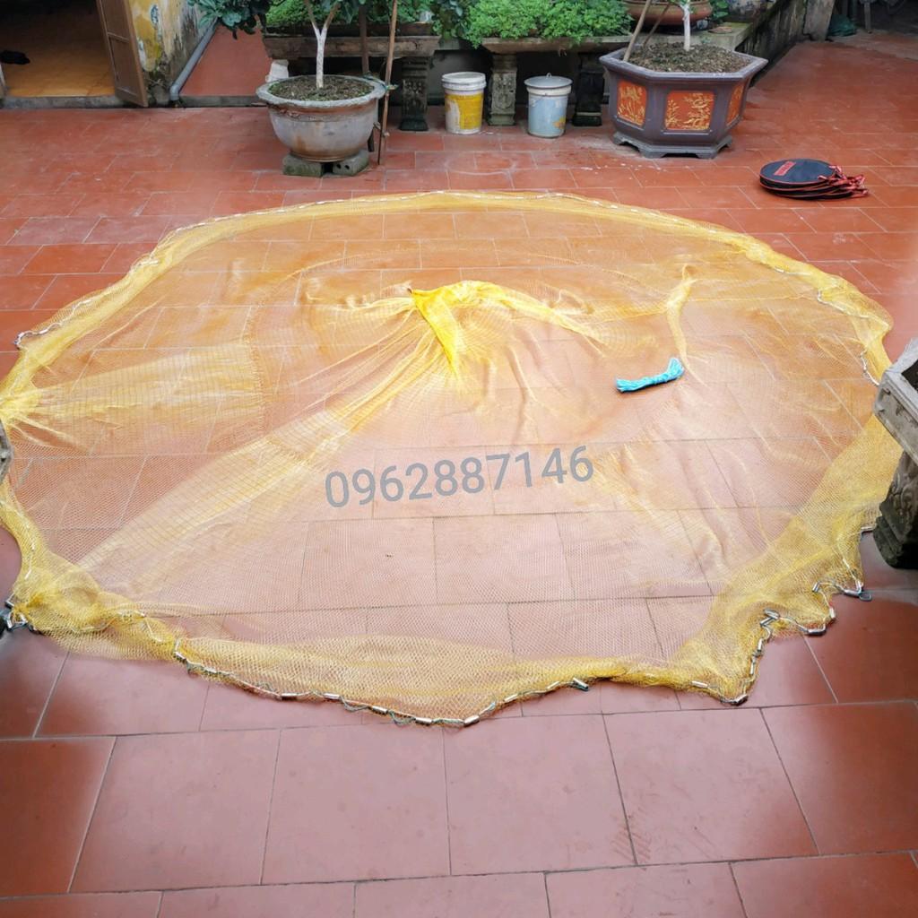 Chài bắt cá thái lan 4kg bung 6m loại 1 chất dù siêu bền docaucagiangnam