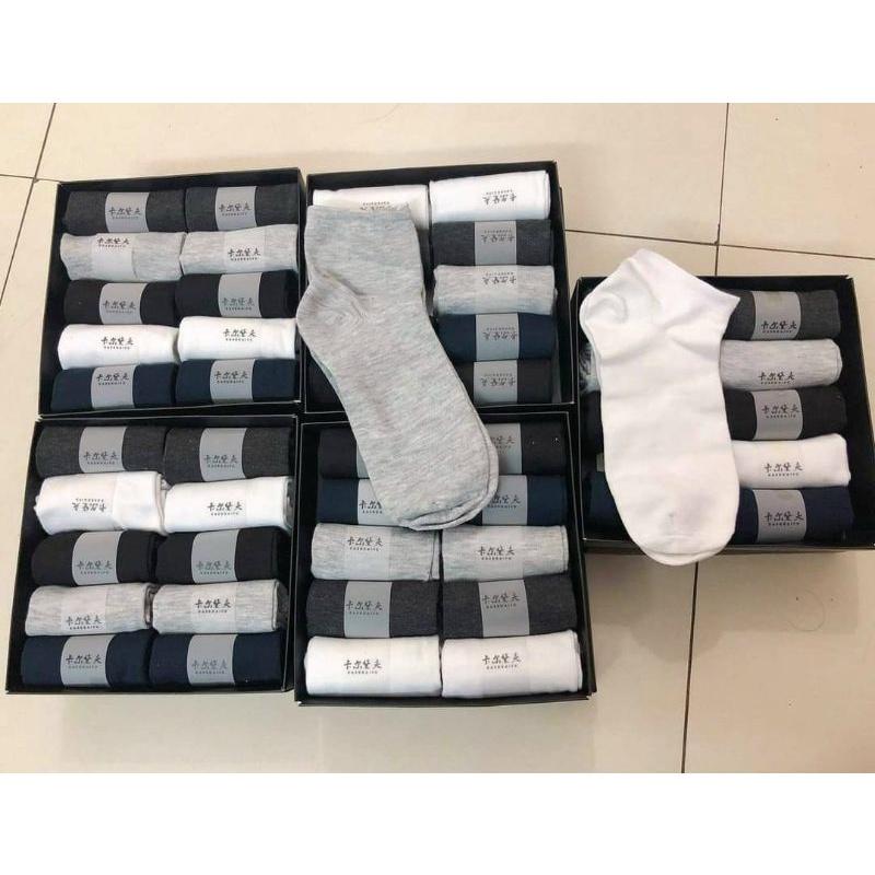 Tất nam chống hôi chân cốt tông siêu thấm mồ hôi chất liệu cao cấp mềm mượt
