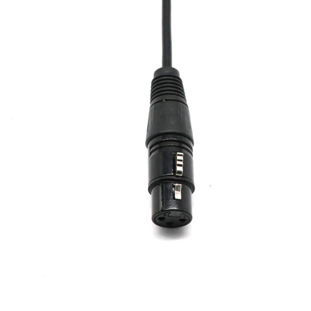 2X 1pc 15cm 3 Pin Female XLR to Male Network Connector for Strips