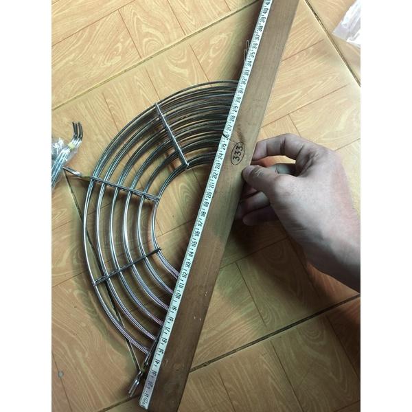 Vỉ gác chảo ráo dầu chiên inox 6 nan loại dày 3 cỡ 36cm 42cm 47cm