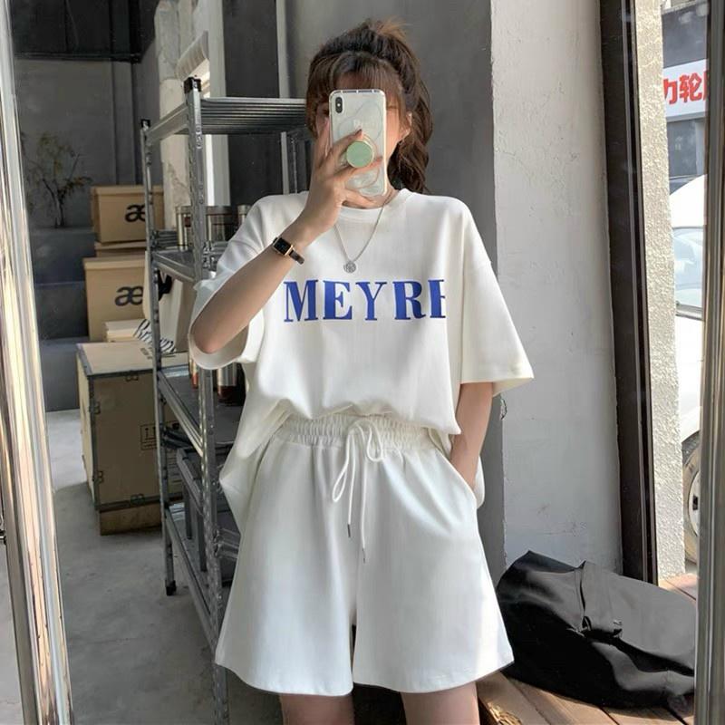 Set Áo Phông Quần Đùi Dáng Rộng MEYRR