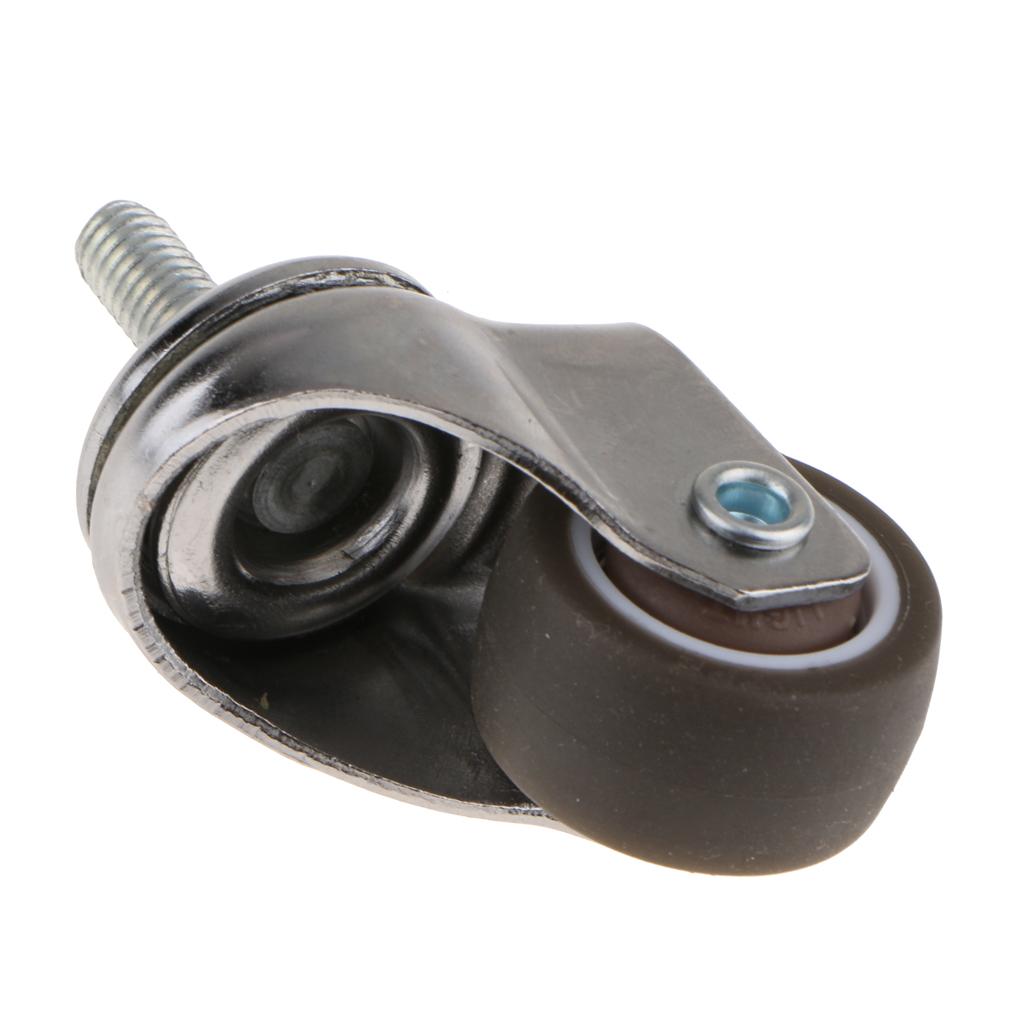 Cao Su Hạng Nặng Castor Bánh Xe đẩy Đồ Nội Thất Giường Caster Công Nghiệp
