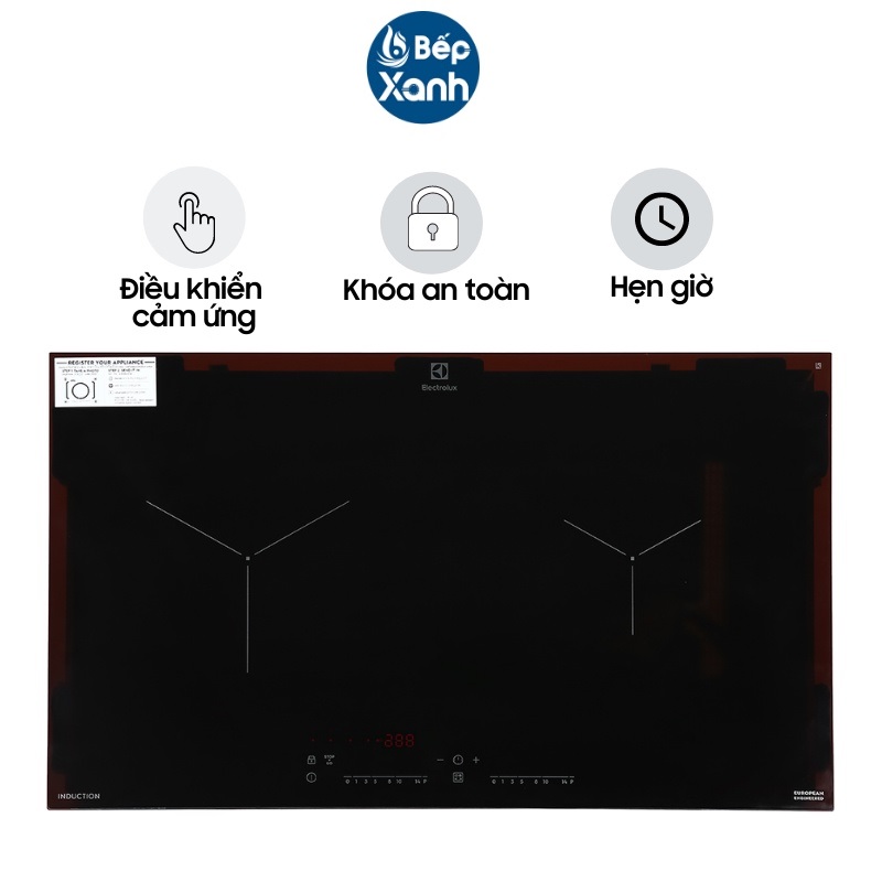 Bếp Từ Âm Electrolux EHI7260BB - 2 Vùng Nấu - Ngang 70cm - Hàng Chính Hãng