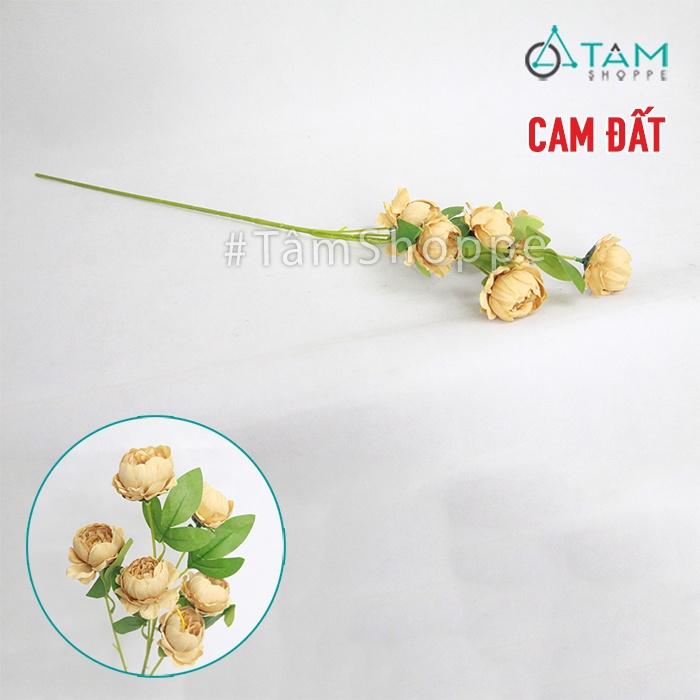 Cành hoa hồng Sapa giả cao cấp CHG-130