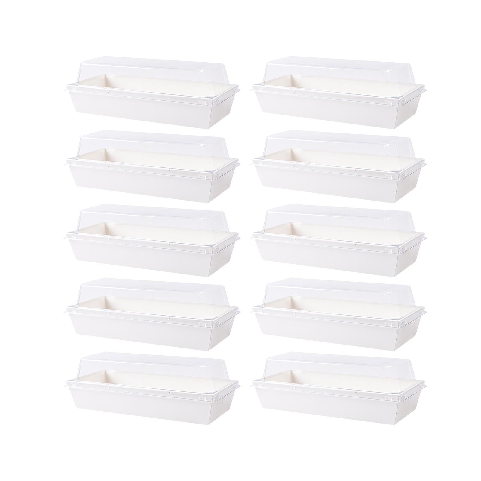 Paper Food Boxes Disposable Cake Boxes Portable Salad Cake