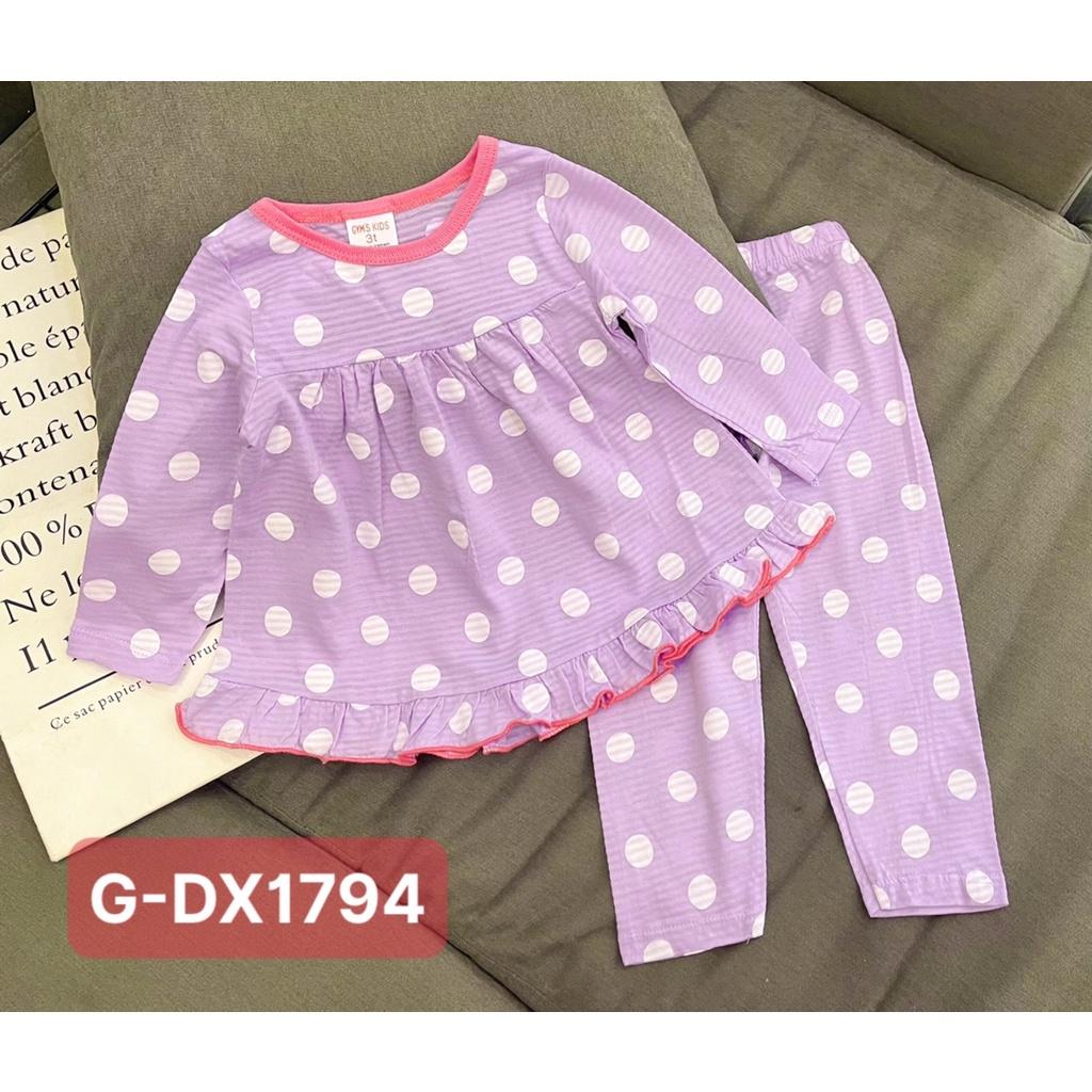 Bộ dài áo xoè cho bé gái