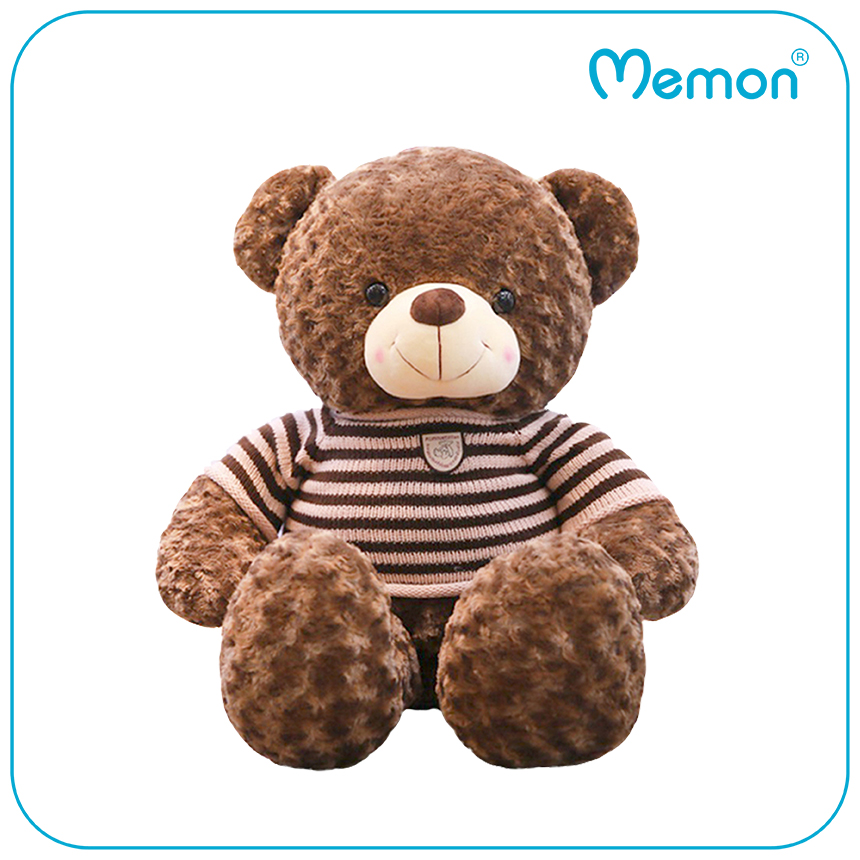 Gấu Bông Teddy Socola 80cm-1m1 - 1m4 Cao Cấp Memon, Gấu Bông Cute Khổng Lồ - Qùa Tặng Gấu Bông