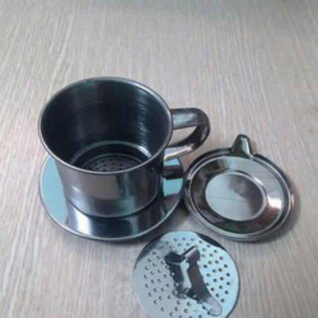 Phin pha cà phê bằng inox Coffee Finter cafe sáng bóng