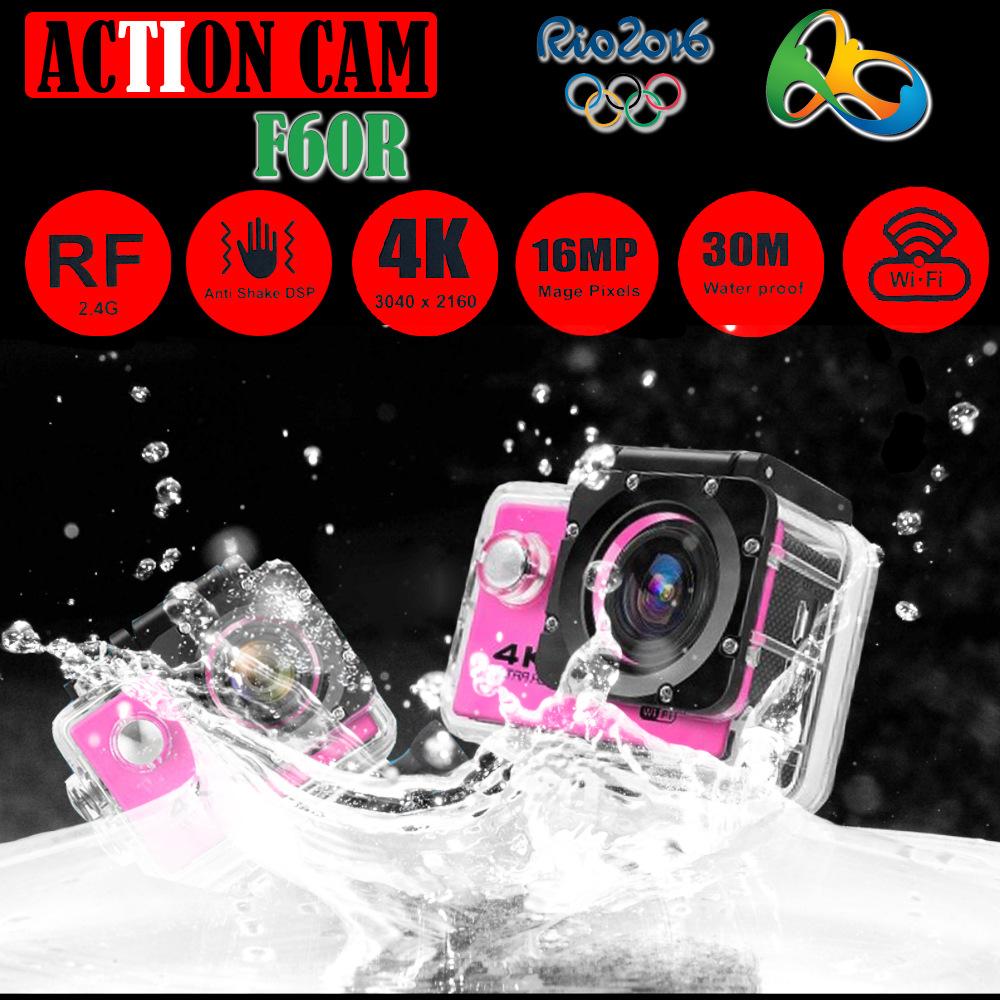 Đảm Bảo Chất Lượng Thể Thao Ngoài Trời Camera Chống Thấm Nước Bơi Mũ Bảo Hiểm Du Lịch Selfie DV Di Động Màn Hình Trên Không Camera HD