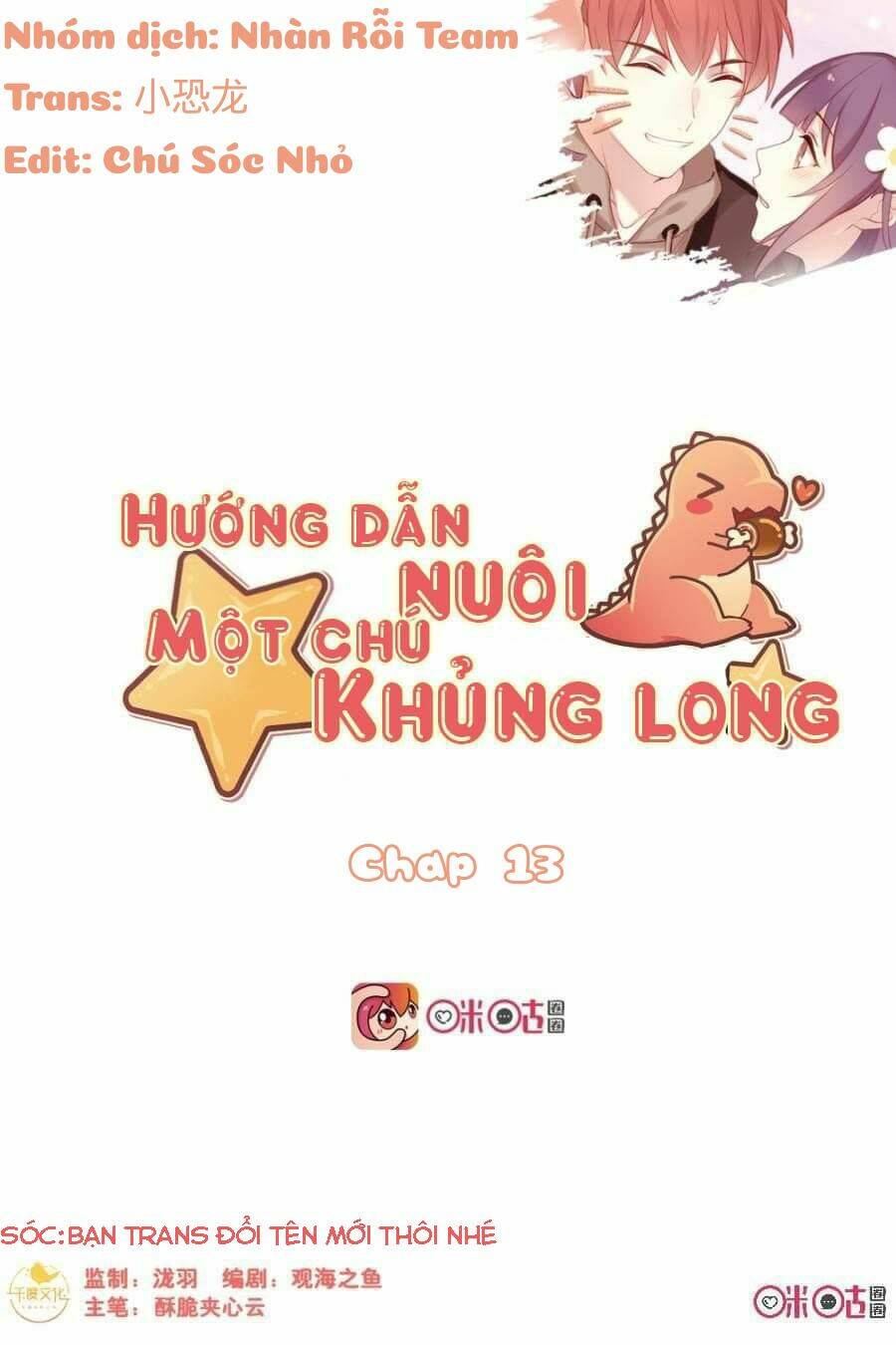 hướng dẫn nuôi một chú khủng long chapter 13 1