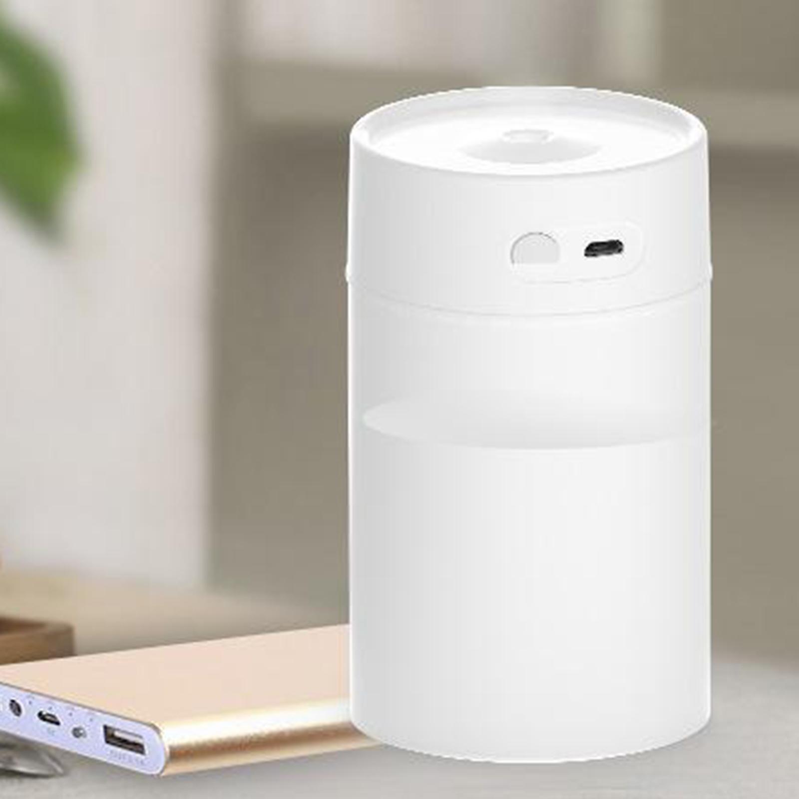 Desktop Humidifiers, 260ml ir Humidifier, USB Spryer with Night Light for Home, Office,