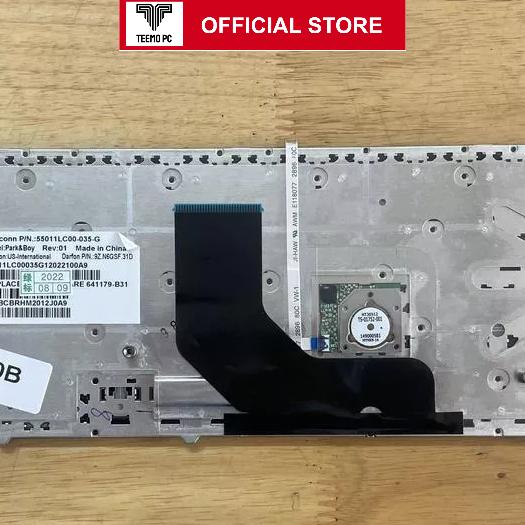 Bàn Phím Tương Thích Cho Laptop Hp Probook Elitebook 6560B 6565B 6570B 8560P 8570P Tốt - Không Chuột TEEMO PC KEY117 Hàng Nhập Khẩu