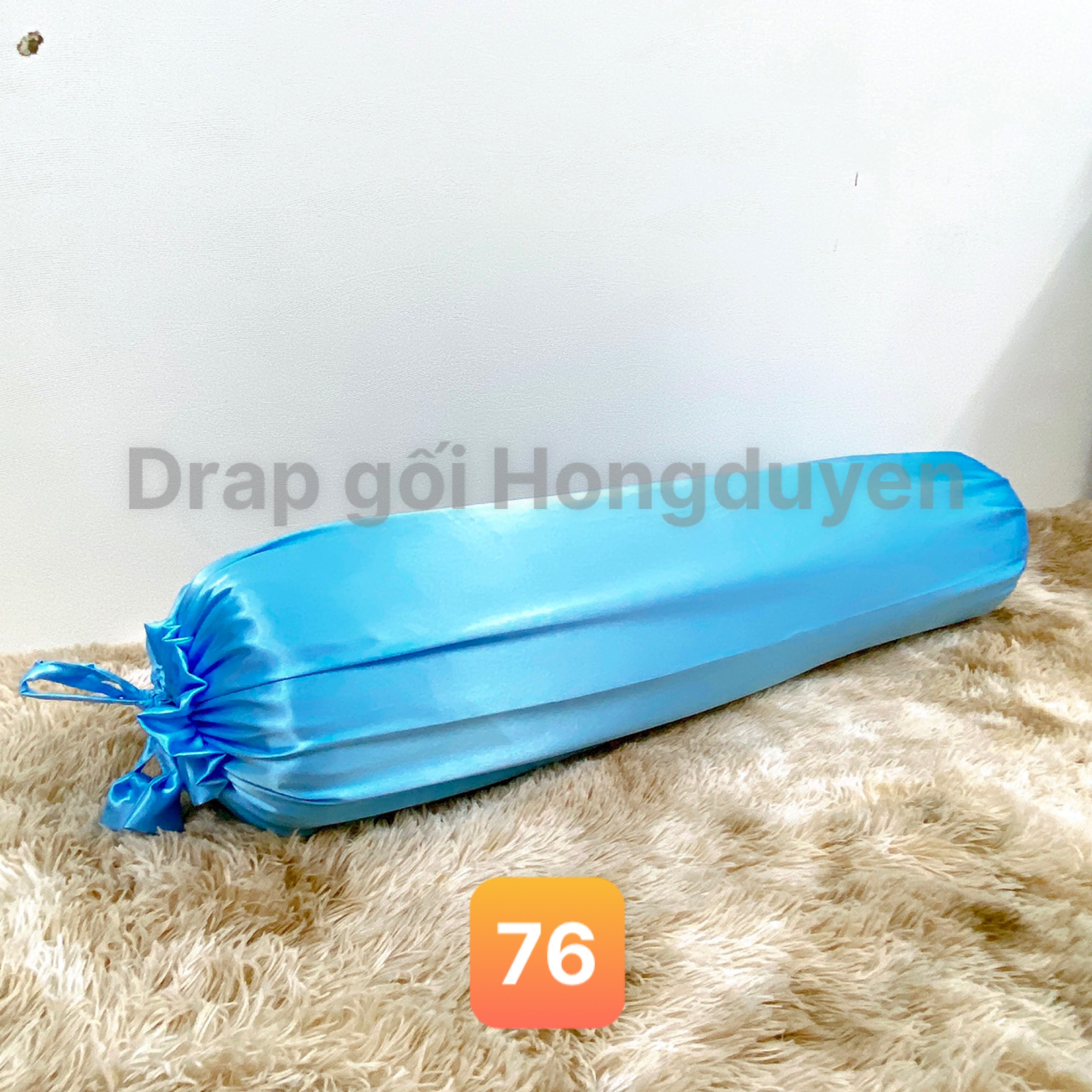 Bộ vỏ gối-ga phi bóng KO MỀN/CHĂN 1m6/1m8 trơn xanh nhạt 76. Bộ drap phi bóng 1 màu. Bộ grap phi bóng. Bộ drap phi lụa. Bộ grap phi lụa. Bộ ga phi lụa. Ga giường - drap giường - grap giường - ra giường.