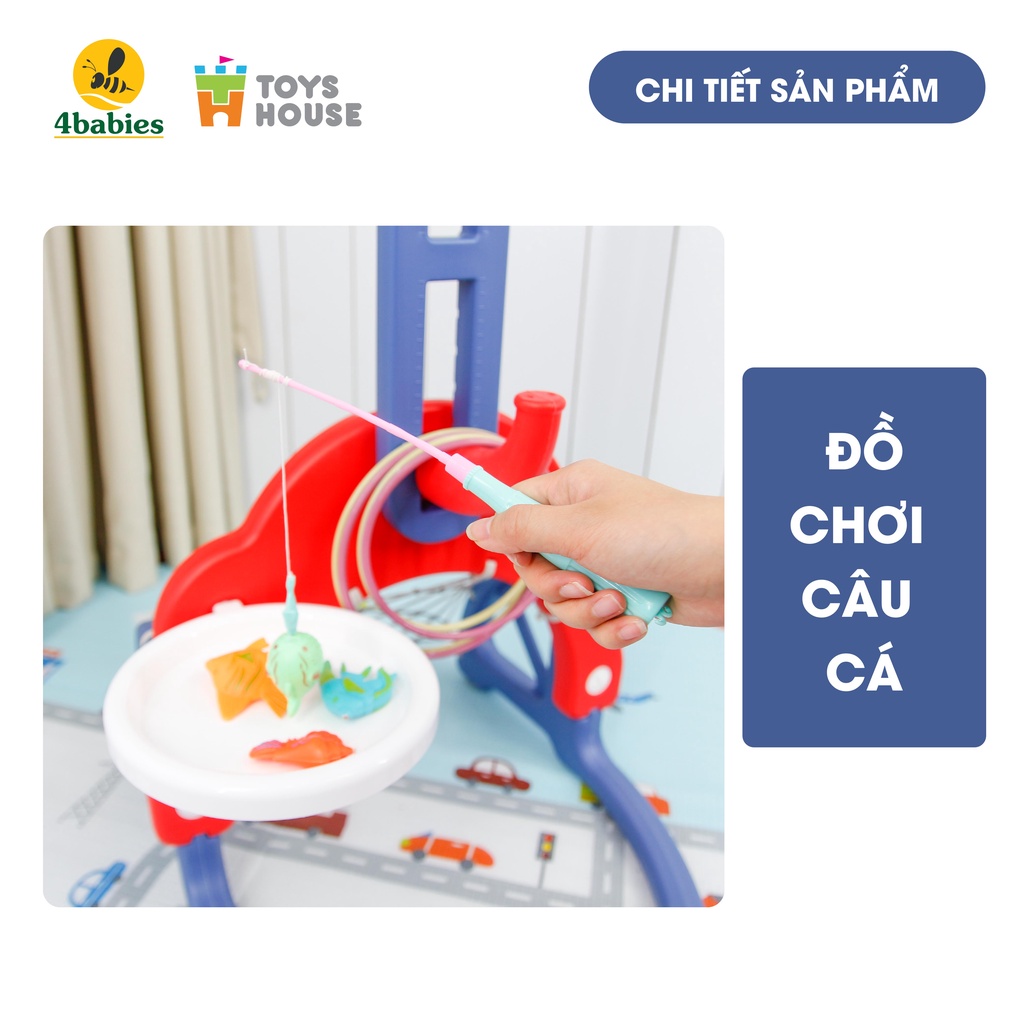 Bộ đồ chơi thể thao đa năng cho bé: Bóng đá, ném vòng, bóng rổ, Golf Toys House WM19046