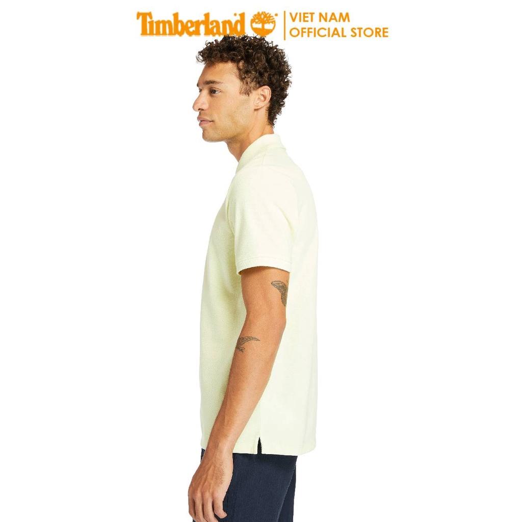 Áo Thun Polo Nam Có Cổ reg LUMINARY GRE Màu Xanh Mint Timberland TB0A2EGRLG