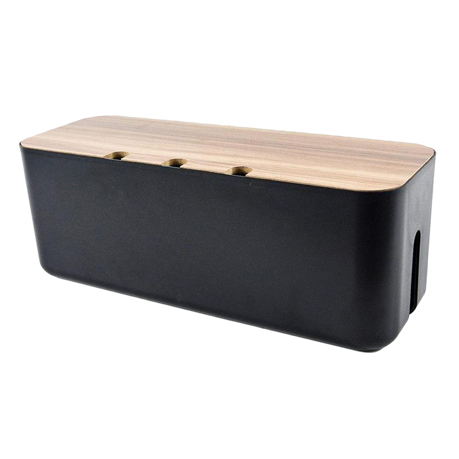 Shelf Storage Box Cable Management Organizer Cable Bracket for Office