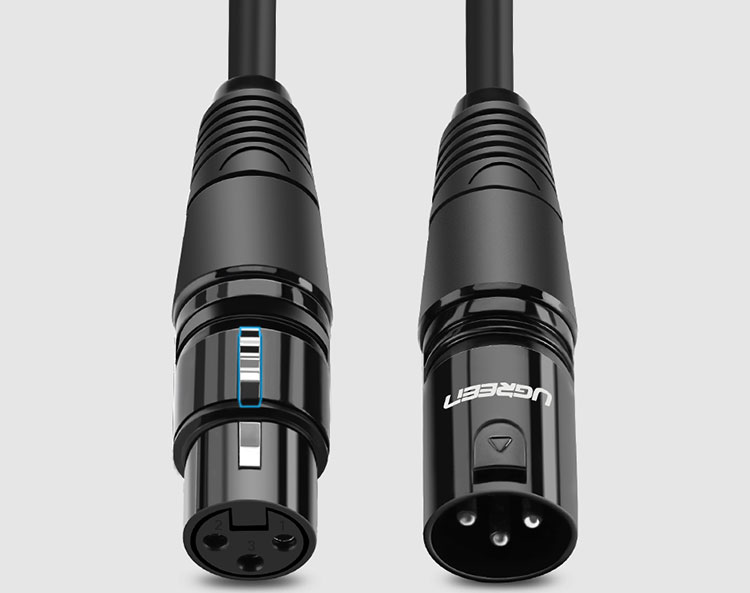 Cáp Nối Dài Ugreen XLR 20711 (3m) - Hàng Chính Hãng