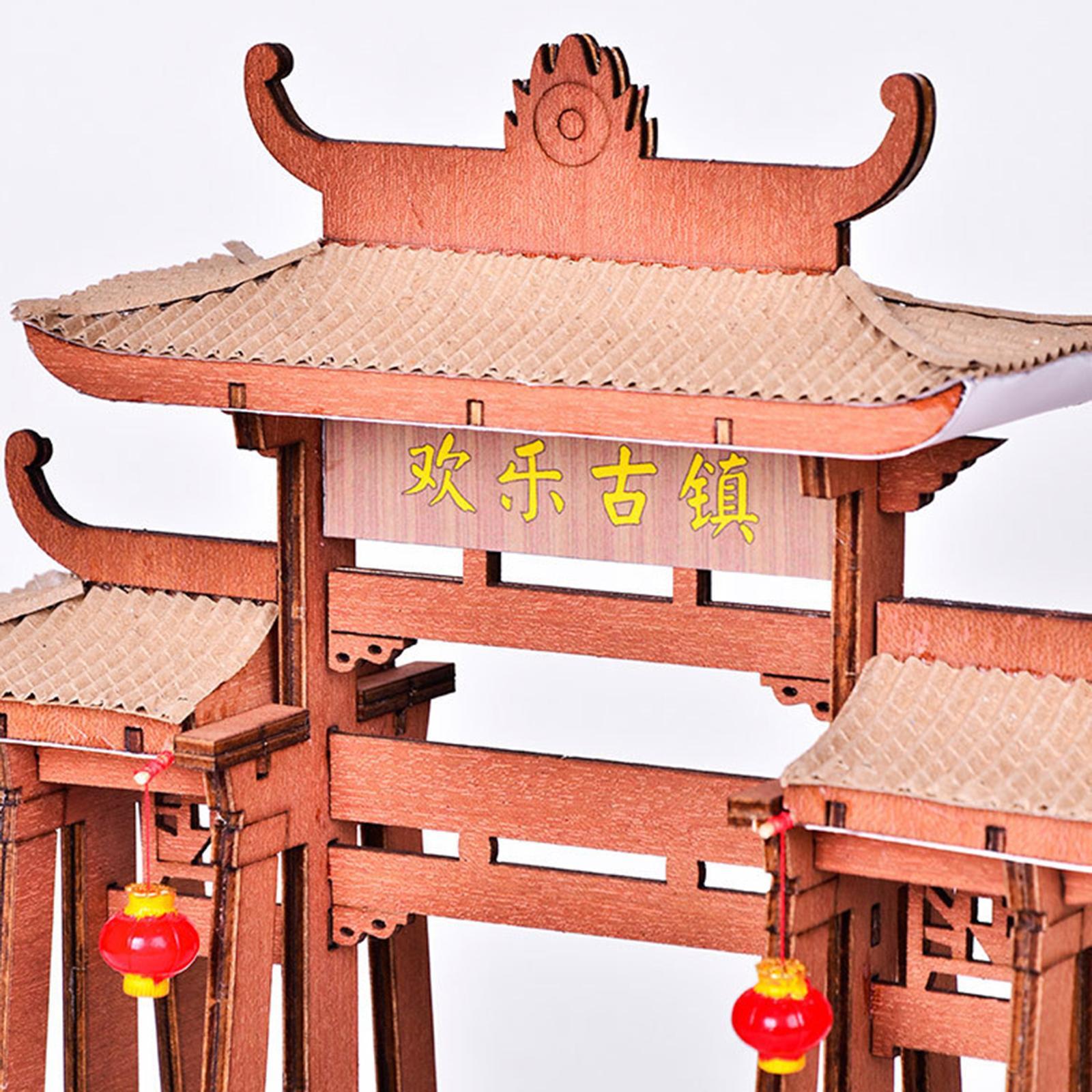Wooden  Building  for Festival Gifts  Adults Boy