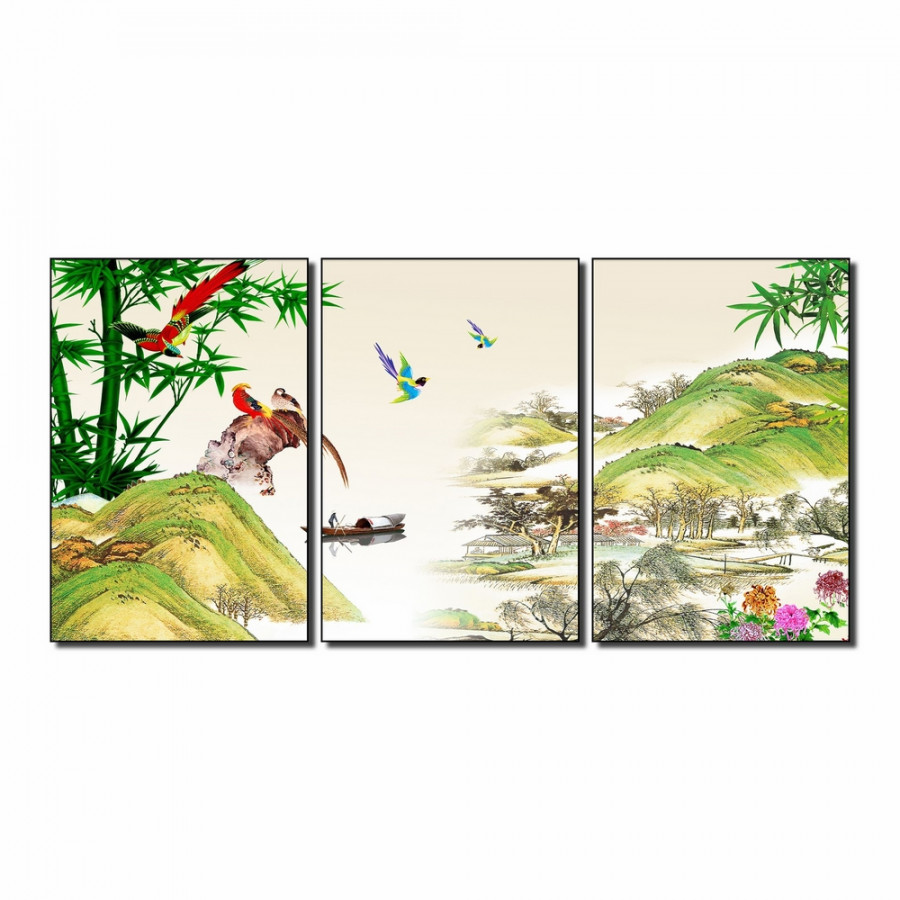 Tranh Bộ Treo Tường Nghệ Thuật Q12B-ZTH