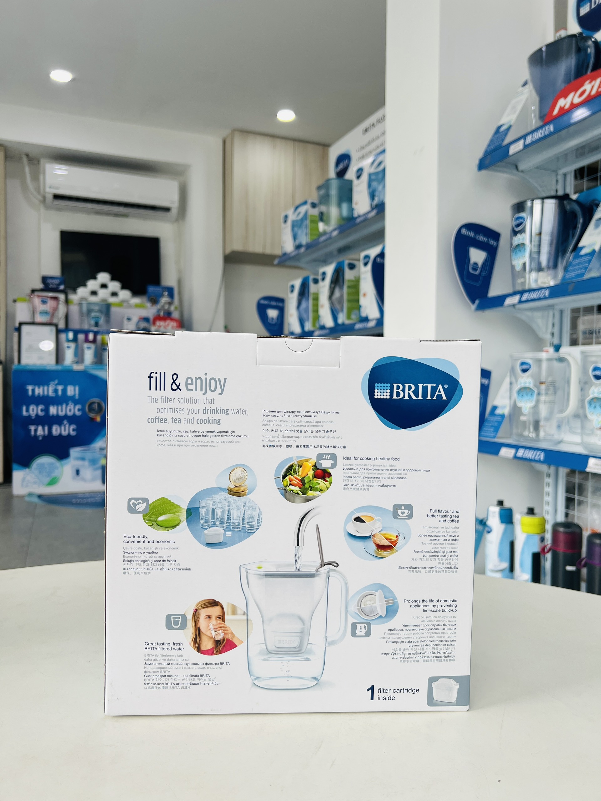 Bình Lọc Nước BRITA Style Grey - 2.4L