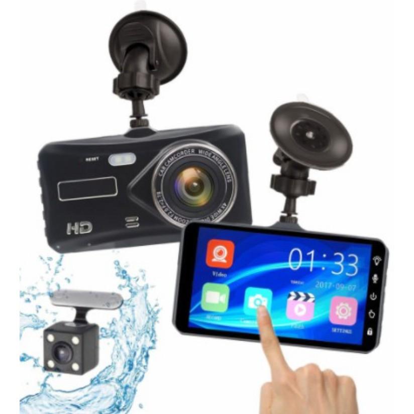 Camera hành trình A6 170 độ WIDE-ANGLE 6G LENS CAR CAMERA màn hình LCD 4.0'' Chất lượng hình ảnh 1080P