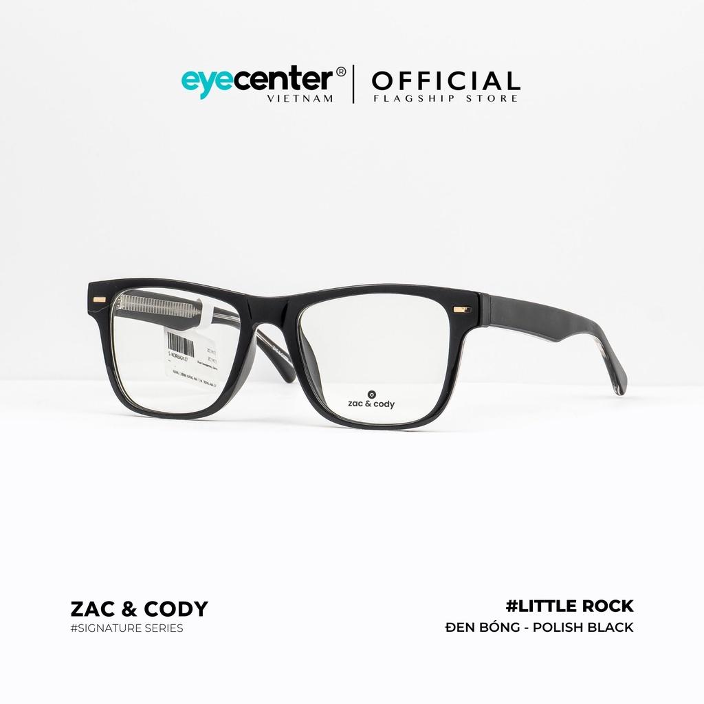 Gọng kính cận vuông nam nữ A29-S chính hãng LITTLE ROCK by ZAC CODY nhập khẩu Eye Center Vietnam