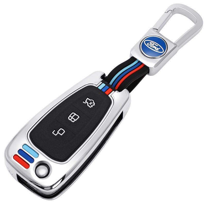 Ốp Bảo Vệ Chìa Khóa Ford Ranger XLS, XLT , Wildtrack Hợp Kim Kẽm Cao Cấp