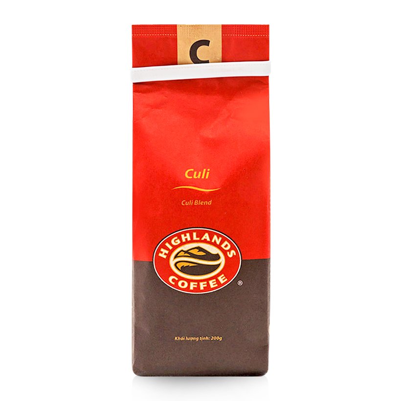 Cà Phê Rang Xay Culi Highlands Coffee (200g)