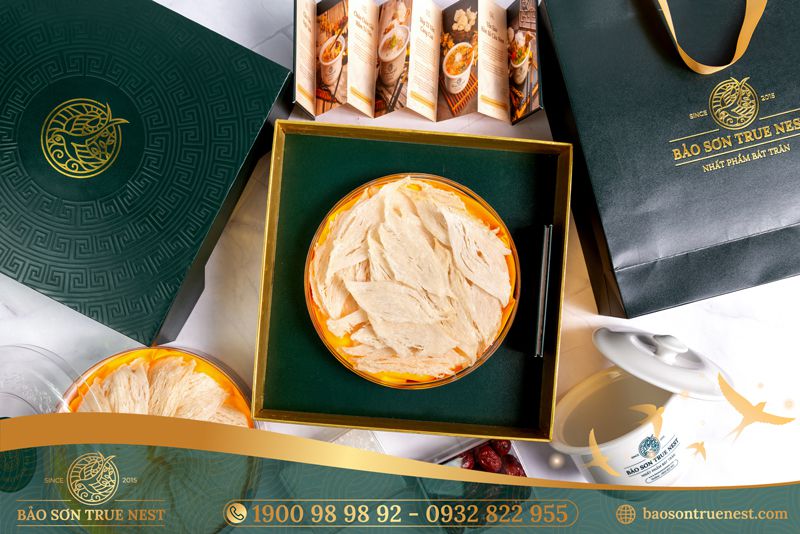 Tổ Yến Rút Lông Thượng Hạng - Hộp 100gr - Bảo Sơn True Nest
