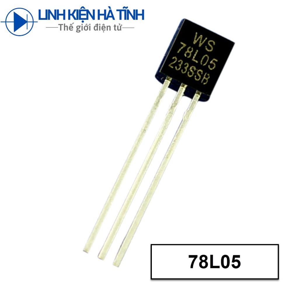 10 CON IC nguồn 78L05 7805  (mới)