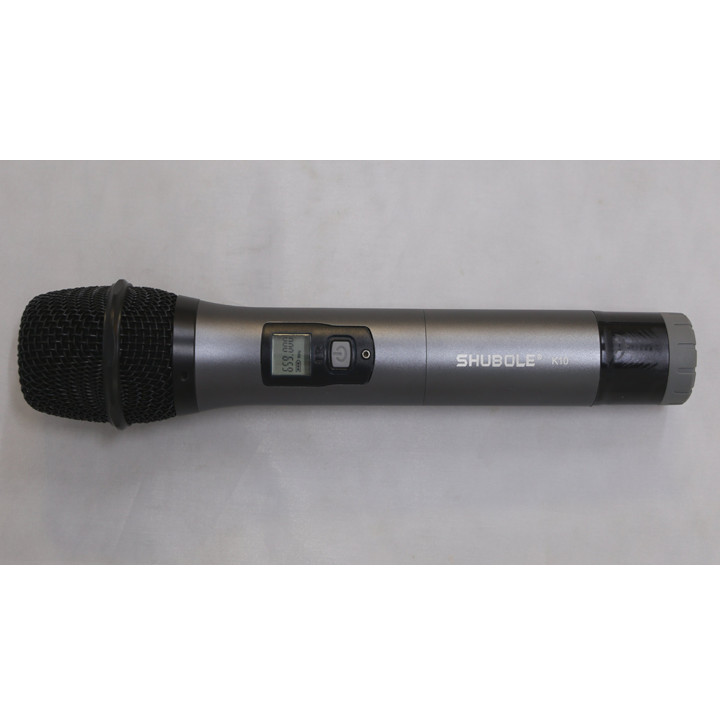 Đầu Thu Karaoke Không Dây Shubole K10 + 2 Micro Không Dây UHF Chính Hãng