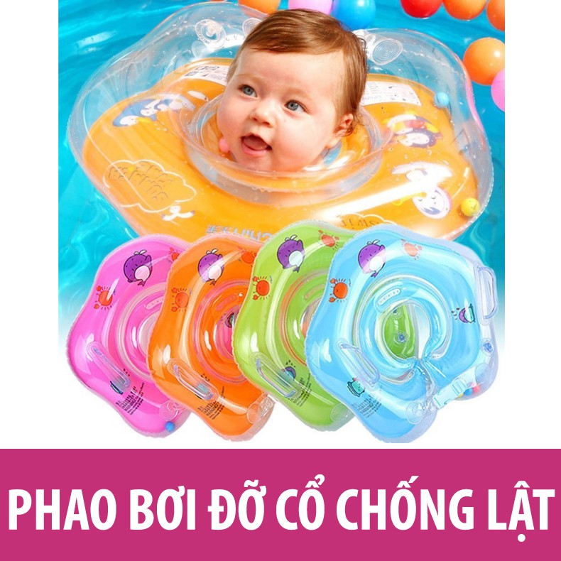 Phao Bơi Đỡ Cổ An Toàn Cho Bé