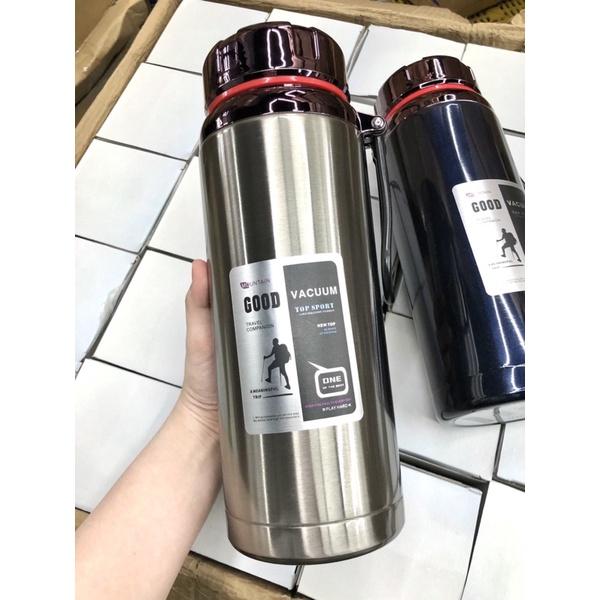 Bình giữ nhiệt 1200ml Vacuum nắp kim cương cao cấp