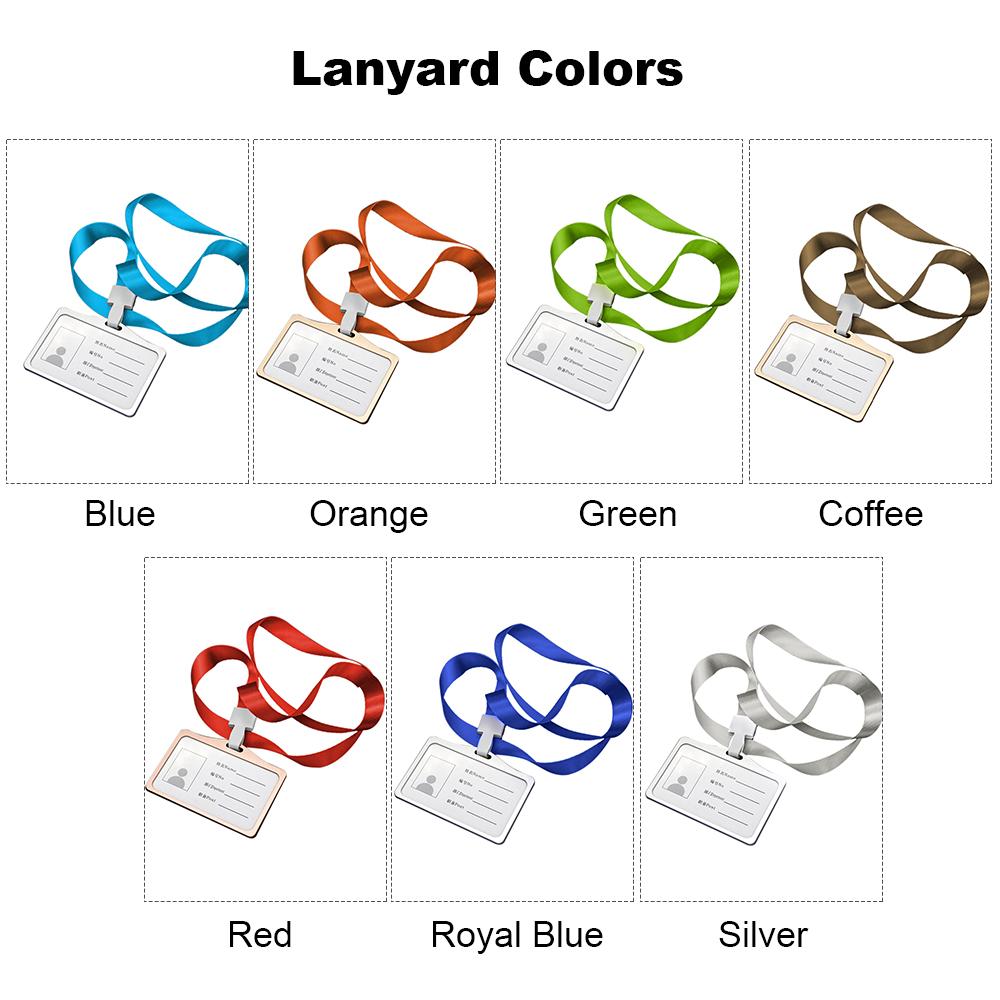 Thẻ Tên Nhân Viên Sinh Viên Ngang Hợp Kim Nhôm