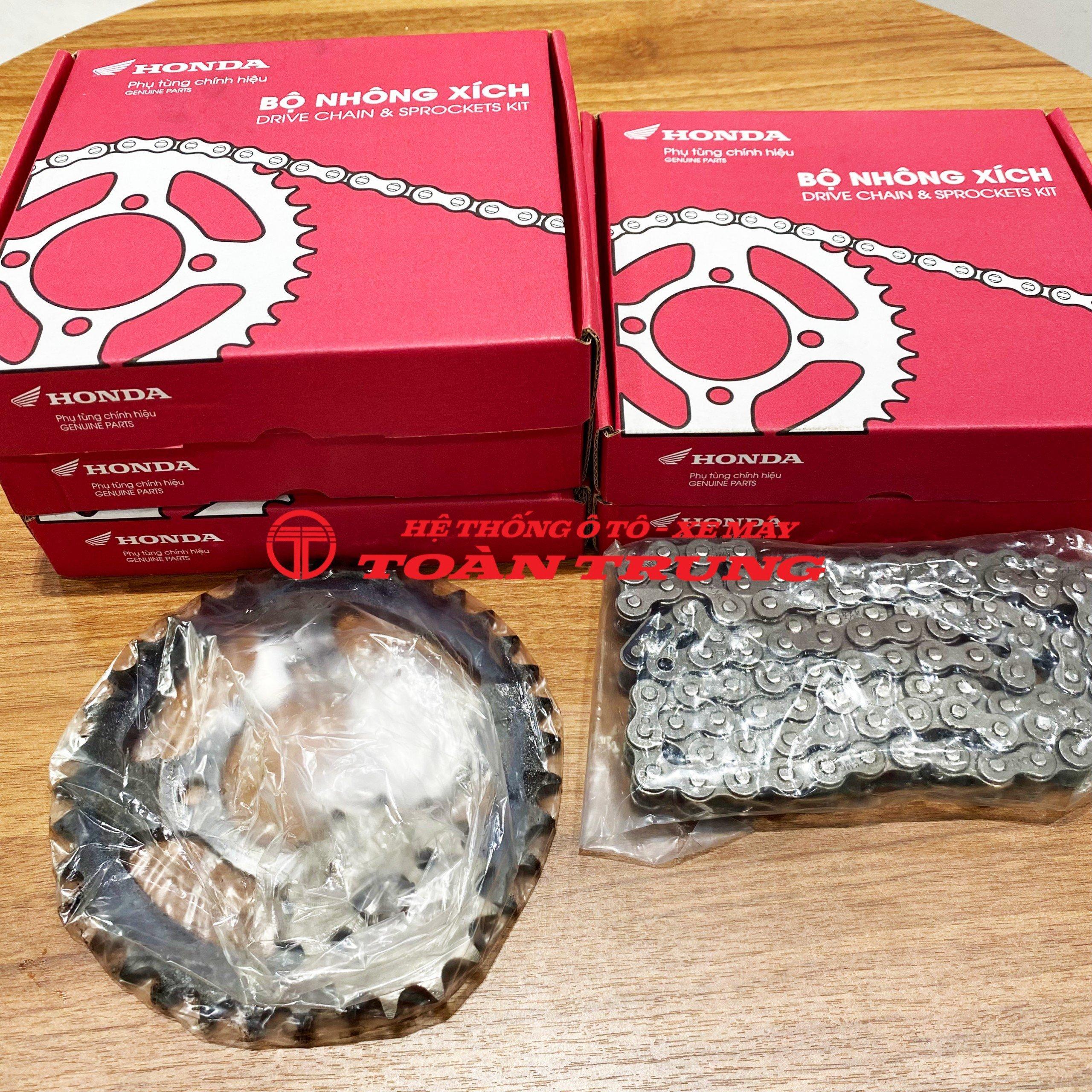 Bộ nhông xích Wave Alpha 110 chính hãƞg Honda &quot;H0640KTL640&quot;. Sử dụng chung được cho các xe Wave RSX, Blade, Wave S, Wave RS