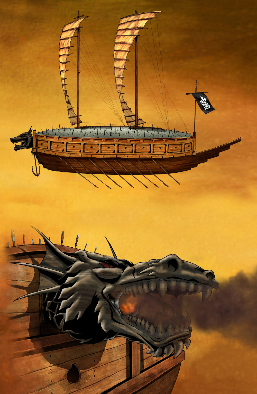 vĩ thuấn thuần: chiến binh và hộ thế giả | yi soon shin: warrior and defender chapter 5 4