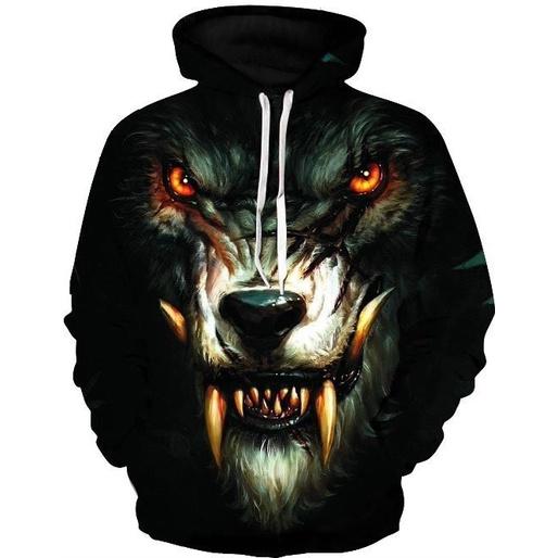 (FREE SHIP) ÁO KHOÁC HOODIE NAM NỮ HỌA TIẾT 3D HÌNH SÓI MẶT QUỶ ĐẦU LÂU BAO NGẦU TK 2022