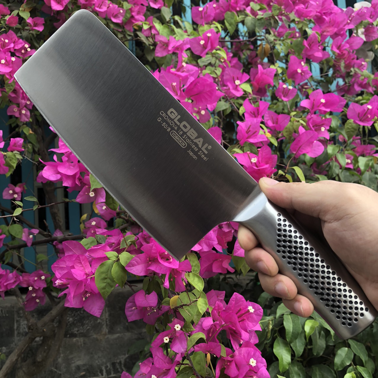 Dao chặt xương gà, vịt dài 30cm, dày 3.5 li, liền khối, sắc bén