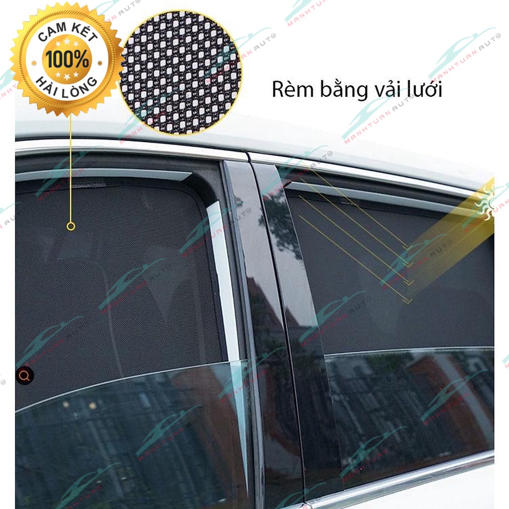 Rèm che nắng xe Toyota Veloz 2022, có hít nam châm, chuẩn khít theo xe hàng cao cấp