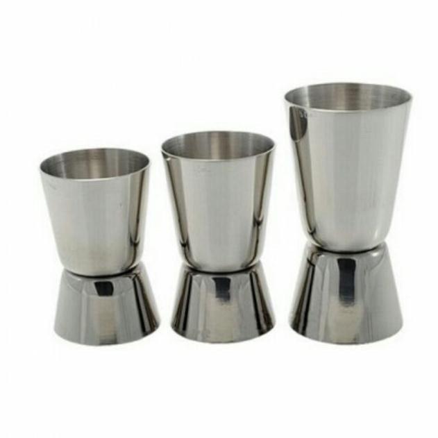 Ly đong định lượng 2 đầu inox/ Jigger inox 2 đầu