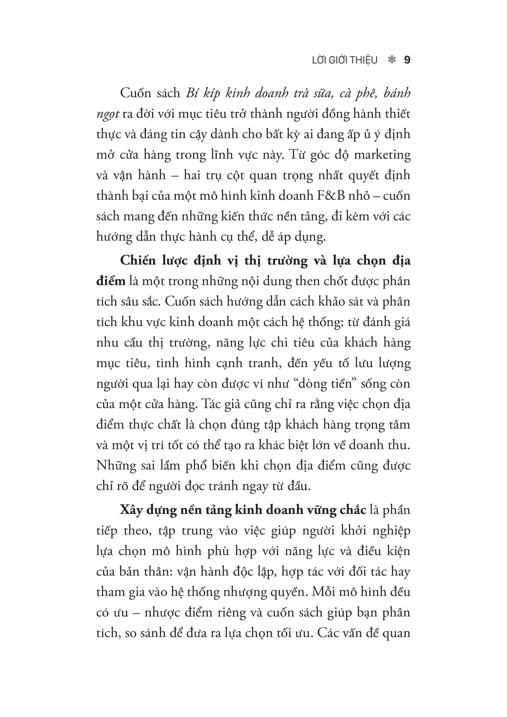 Sách - Bí Quyết Kinh Doanh Trà Sữa - Cà Phê - Bánh Ngọt