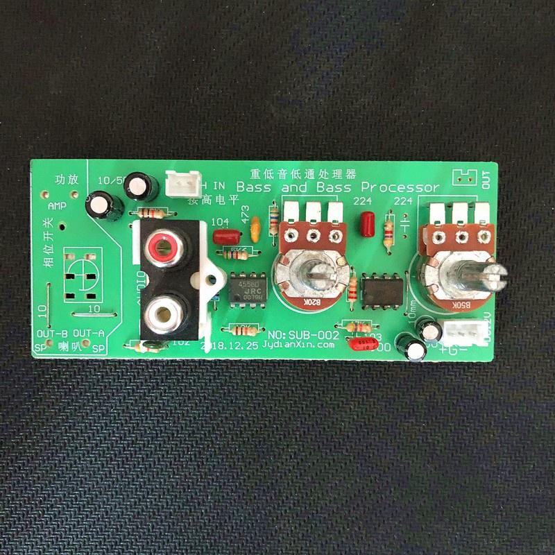 Mạch lọc SUB-002 - Lọc tín hiệu Audio R/L thành tín hiệu SUB siêu trầm - Mô-đun xử lý âm thanh ra tín hiệu SUB siêu trầm