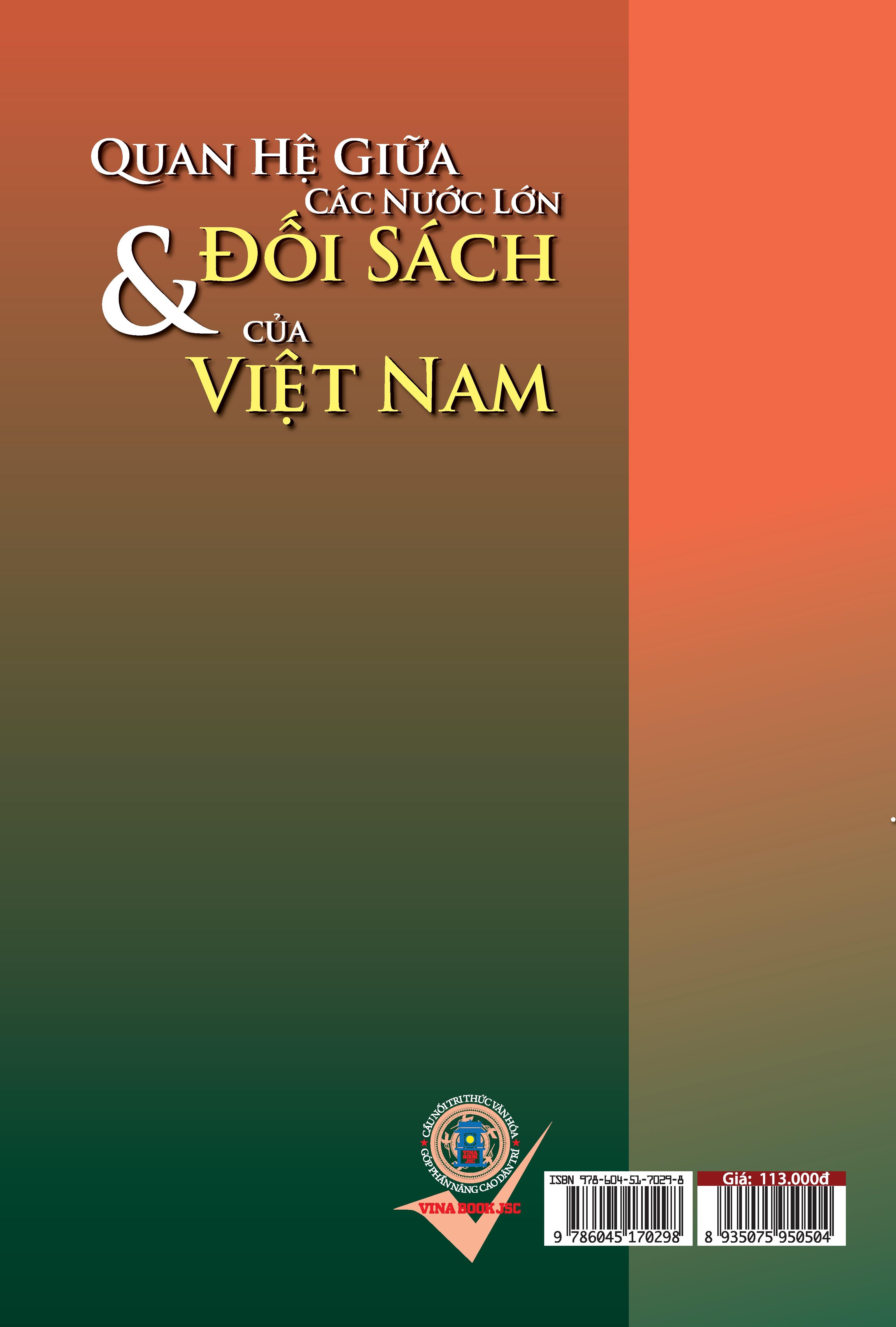 Quan Hệ Giữa Các Nước Lớn Và Đối Sách Của Việt Nam