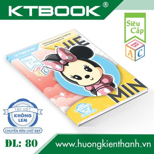 Gói 10 cuốn Tập Học Sinh Cao Cấp Siêu Cấp giấy trắng viết không lem ĐL 80 gsm - 96 trang