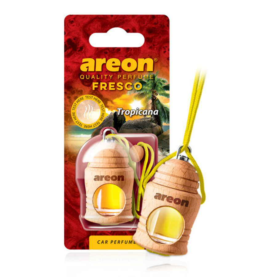 Tinh dầu treo xe ô tô Areon Fresco Tropicana - Nước hoa, sáp thơm ô tô Thương hiệu AREON | CuaHang.net