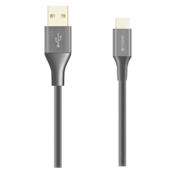 Cáp Sạc Nhanh Mazer USB-A to USB-C (20cm - 1.2m - 2m) ALU.DURA.TEK 3.11A - hàng chính hãng