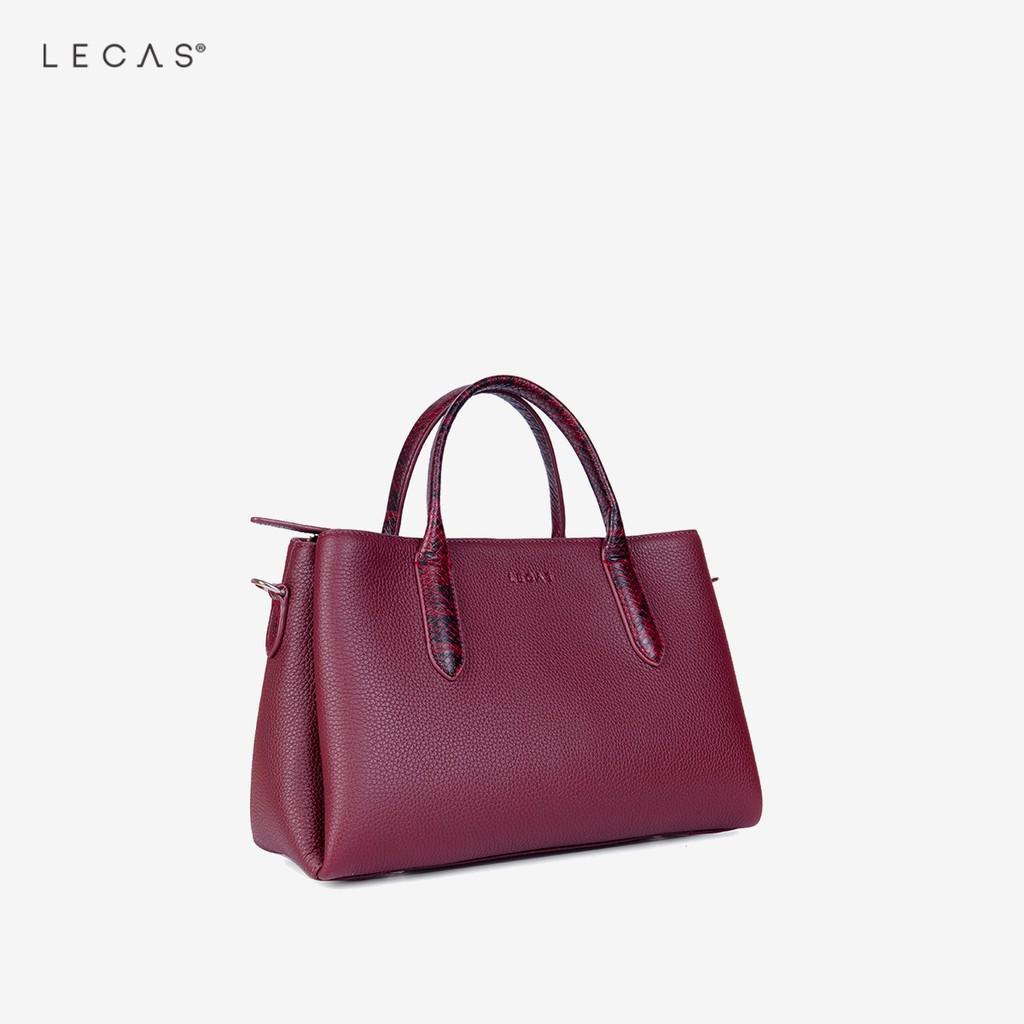Túi Xách Tay Nữ Da Thật LECAS 3 Ngăn, Có Dây Đeo Chéo 2 Size WINDY