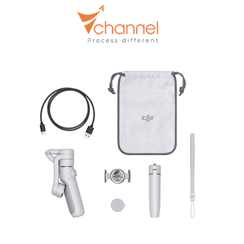 Tay cầm chống rung điện thoại DJI OM5 Anthens Gray/ Sunset White - Hàng Chính Hãng